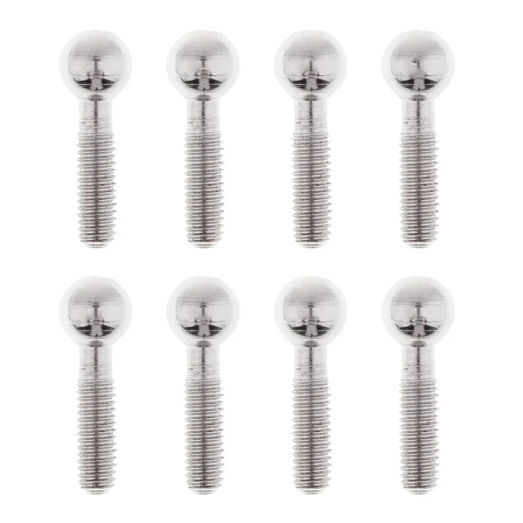 8Pcs/set HSP 02152 M5 Ball-Head Screw For 1/10 RC Model Remote Control Car Spare Parts HSP 94122 94166 94188