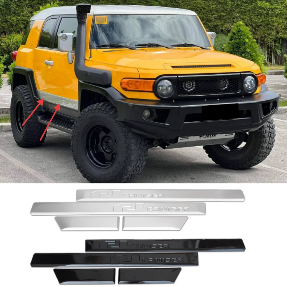 

For Toyota FJ Cruiser 2007-2017 door lower decorative protective panel