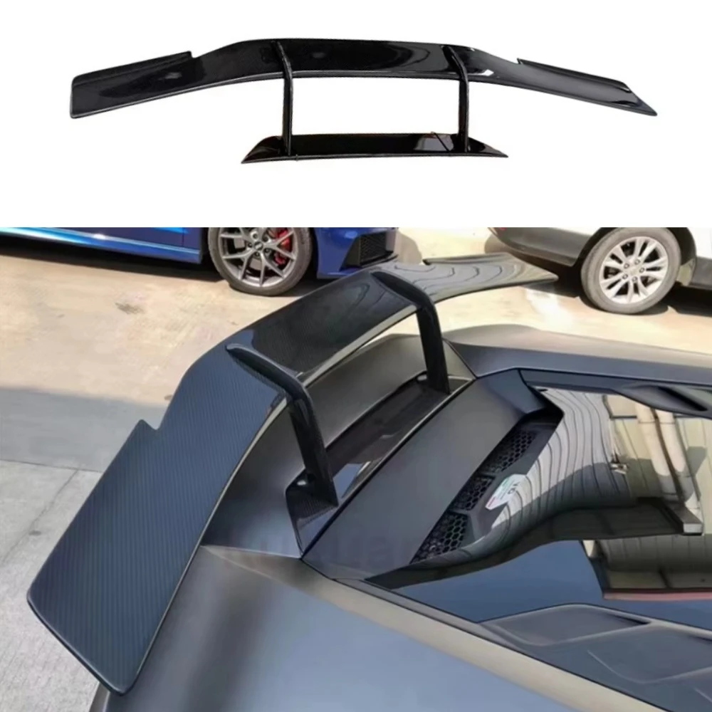 

High Quality N Style Dry Carbon Fiber Rear Spoiler Wing Body Kit for Lamborghini Huracan EVO