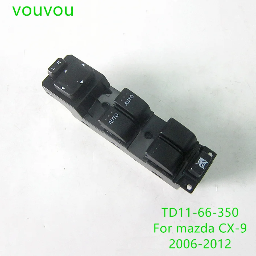 

Автомобильные аксессуары для интерьера TD11-66-350, переключатель управления стеклоподъемником для Mazda CX-9 2006-2012 TB double AUTO