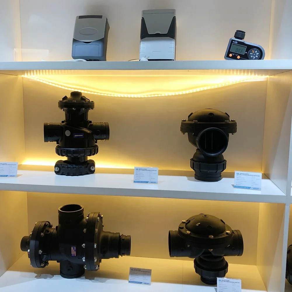 4 Inch Three-way Back-Flushing Water Solenoid Control Valve for Irrigation Filter