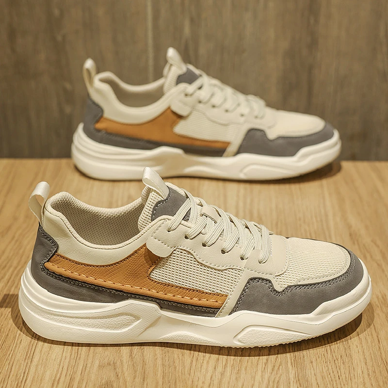 

Men's Summer Breathable Retro Casual Sports oes Lightweight Soft Bot Work oes Trendy Me Upaded Version Flat oes