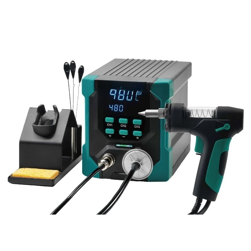 

Electric solder suction machine digital display soldering gun Powerful electric heat solder suction pump
