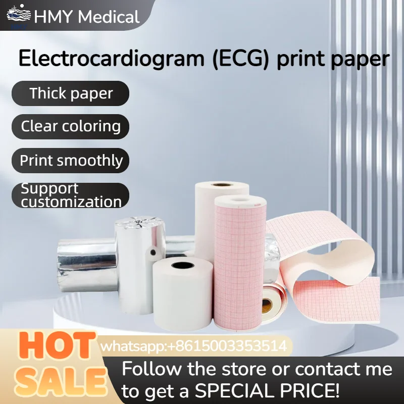 

Термобумага CONTEC ECG — сменные рулоны 50 мм, 80 мм, 110 мм x 20 м для ECG100G, ECG90A, ECG600G, ECG300G, SP100, E3, E6