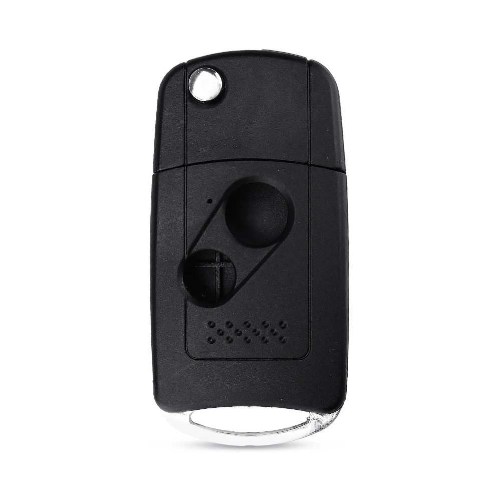 KEYYOU New Remote 2 Button Flip Folding Key Shell Case Cover For Honda CRV Accord Civic Fit 2B