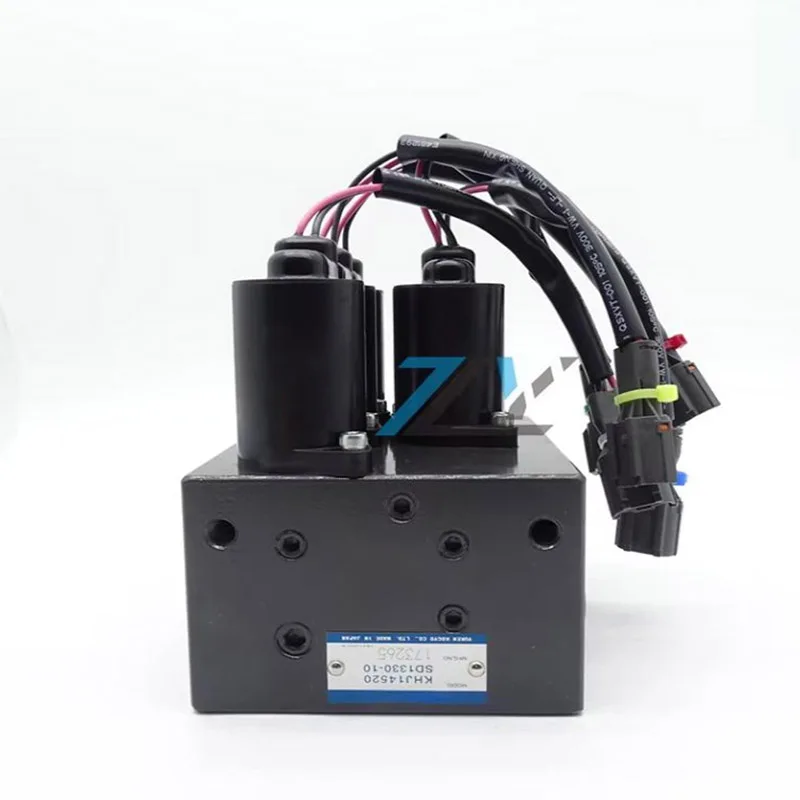 

KHJ14520 high quality solenoid valve suitable for SH210-5 SH240 SH350 CX210B CX240 excavators