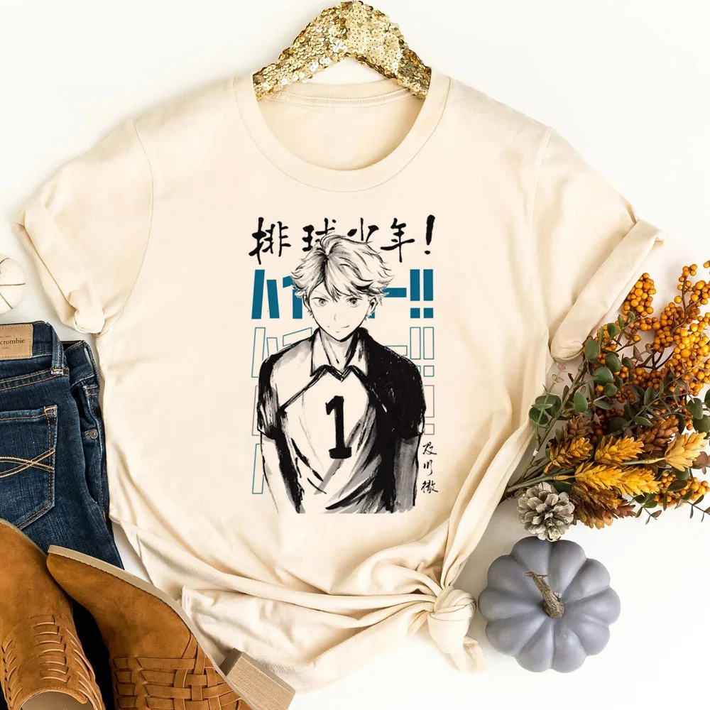 Haikyuu shirt femme aesthetic baddie emo tshirt kawaii cute gyaru