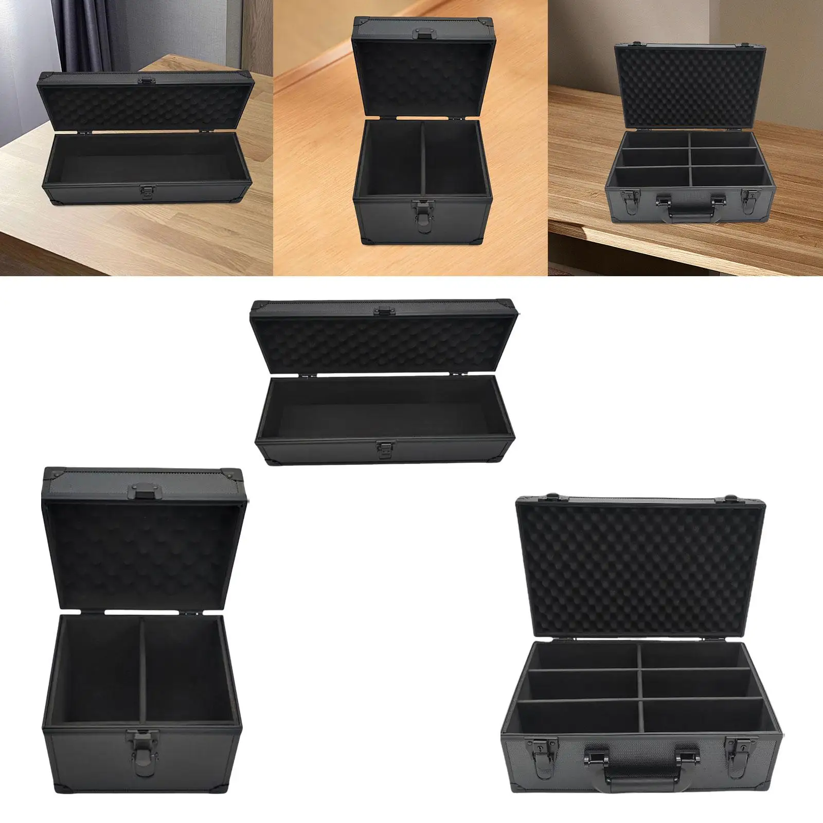 Trading Card Box Keeper Waterproof Case Holder for Game Card Gathering Sports Cards Standard Cards Rigid Cards Rating Cards