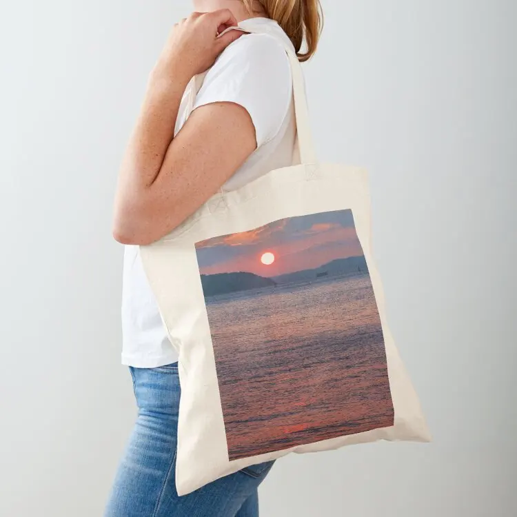 

Sandbanks Sunset Tote Bag Reusable bags Women's bag sacs de shopping cute tote bag