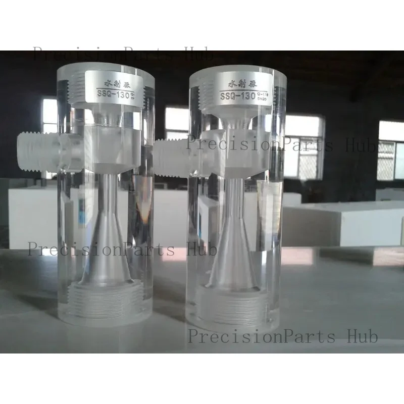 Chlorine Dioxide Generator Accessories, Ejector, Plexiglass Transparent Water Ejector, Ejector, Gas-liquid Mixer