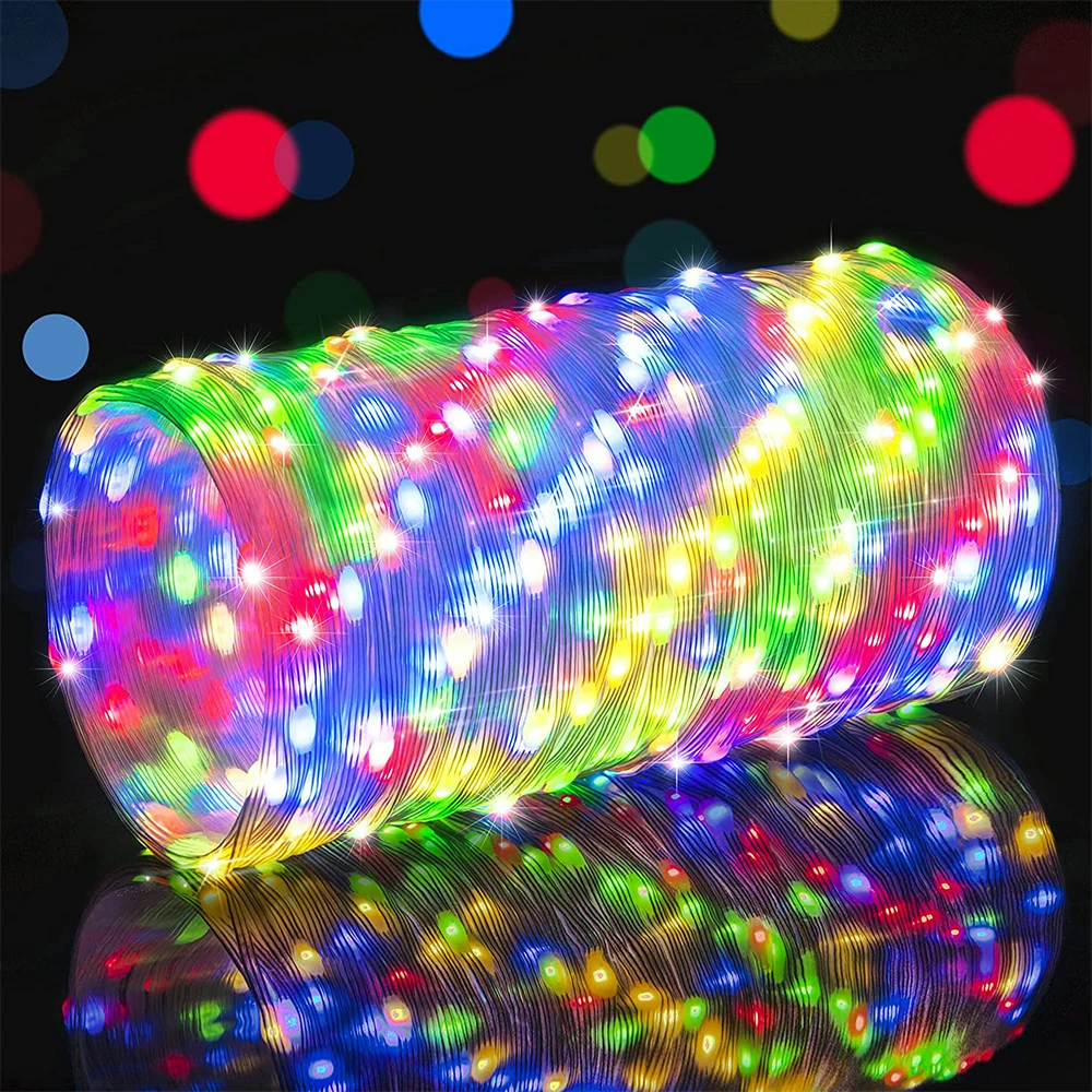 500 m10000leds WS2812B RGBIC oświetlenie adresowalne lampki RGBIC Smart światełka taśmowe do zasłon Dreamcolor DIY jasny sznurek DC5V