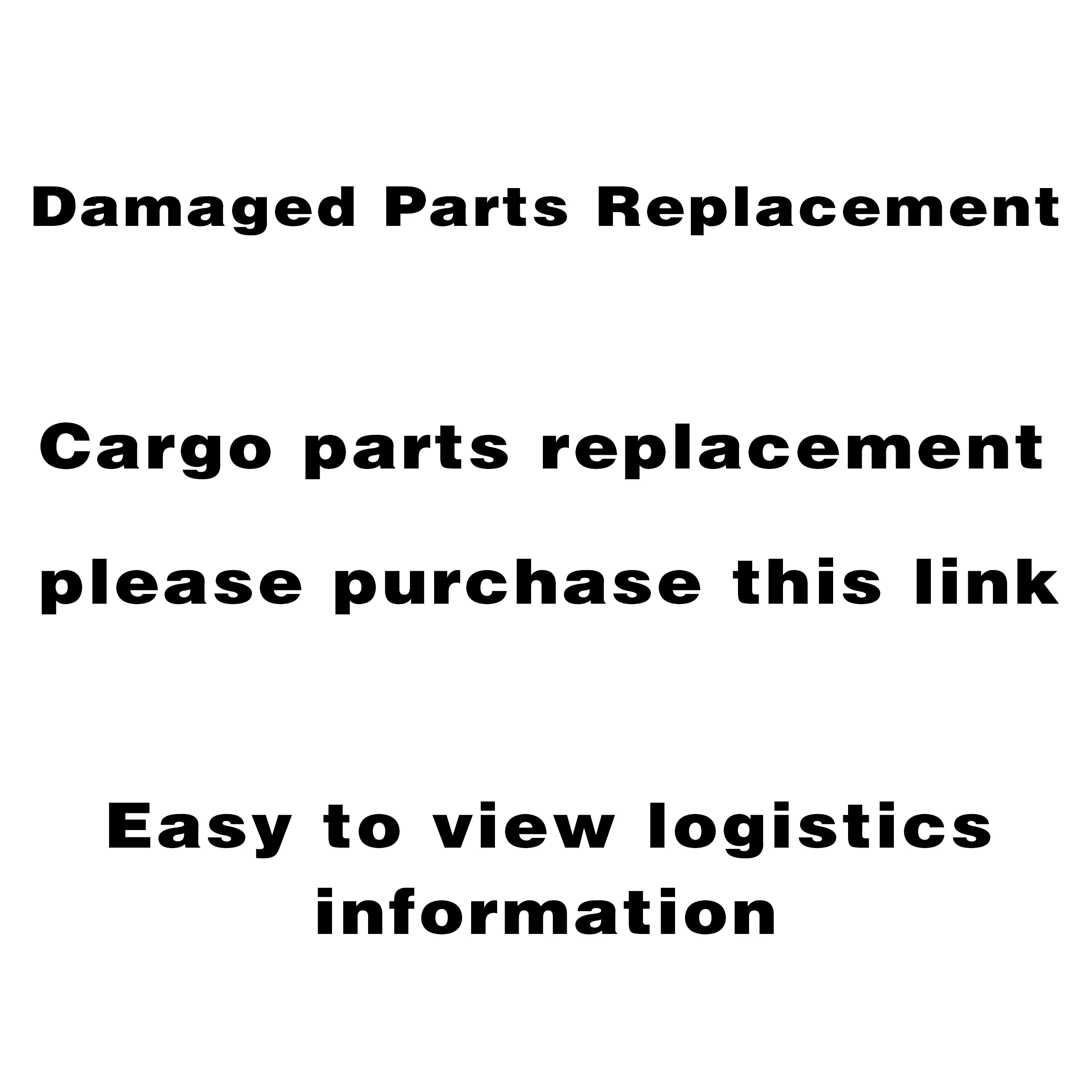 The Extra Fee Shipping Postage Listing Item Difference Dedicated Supplement Damaged Parts Replacement