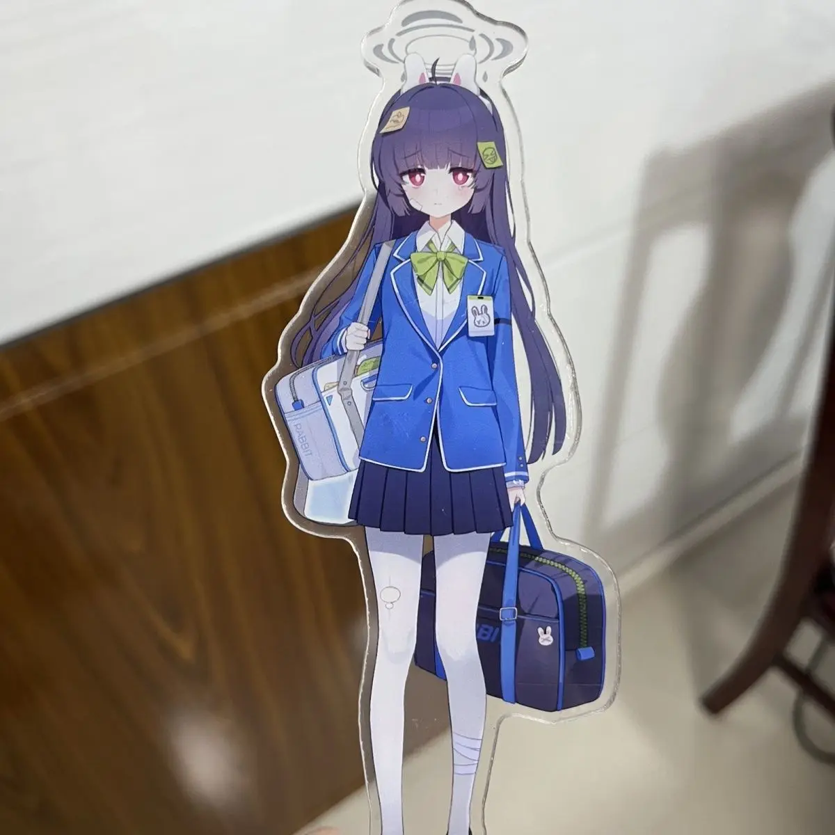 حامل تنكري من Kasumisawa Miyu للأرشيف الأزرق ، شخصيات أنيمي ، نموذج مكتب ، إكسسوارات زينة ، هدية عيد ميلاد للفتيات ، 17 من الأكريليك