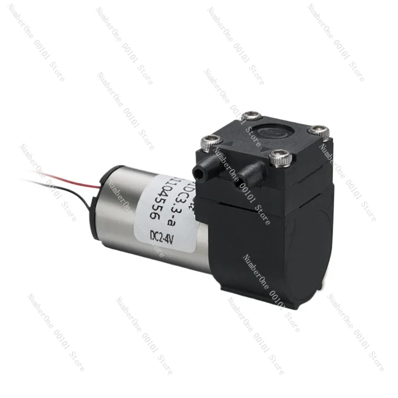 1-4V DC Brush Motor 530ml/Min High Flow Rate Mini Medical Electric Vacuum Air Pump Lab Sampling Micao Diaphragm Pumps