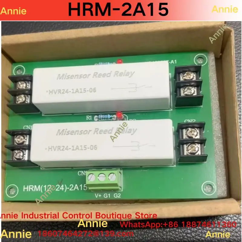Brand new HRM-2A15 high-voltage conversion board reed relay module 24V/12V