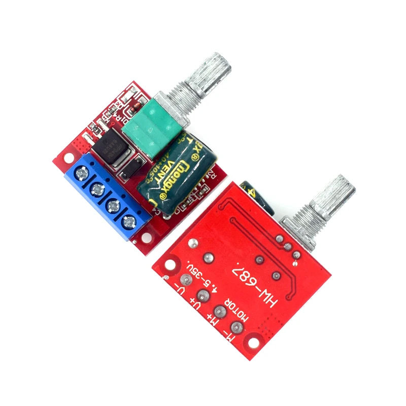 PWM DC Motor Governor 5V-28V 5A Switch Function LED Dimmer Speed Regulation Module