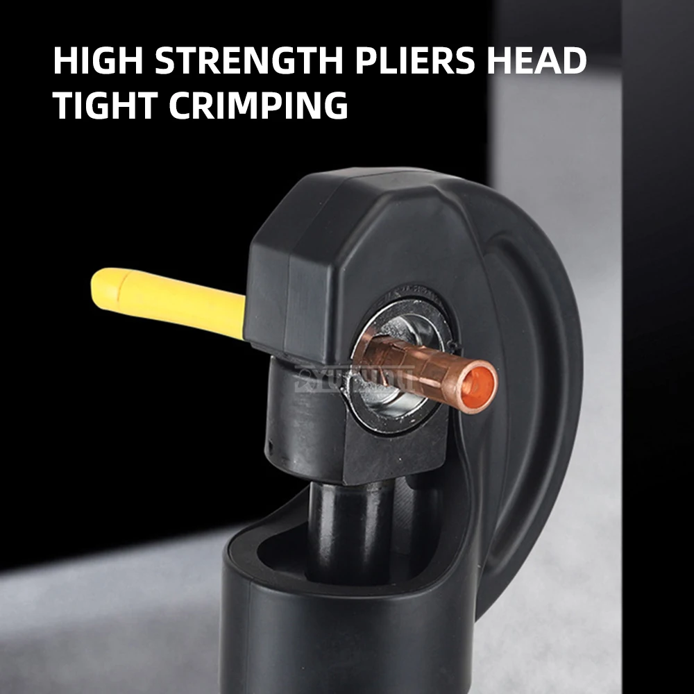 Mini Crimping Straight Handle Opening Small Lithium Voltage Charging Tool,Portable Electric Hydraulic Pliers 