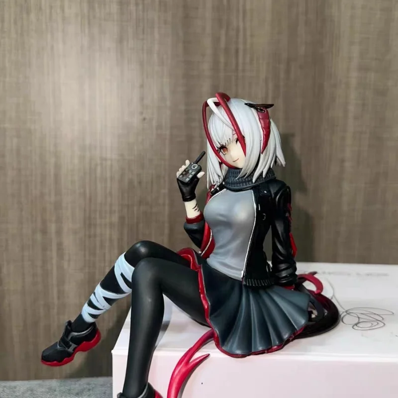 

Anime Game Beautiful Girls Action Figure - Sitting Pose W Armed Doll Manga Collection Desktop Decoration Model Toy Gift for Fans