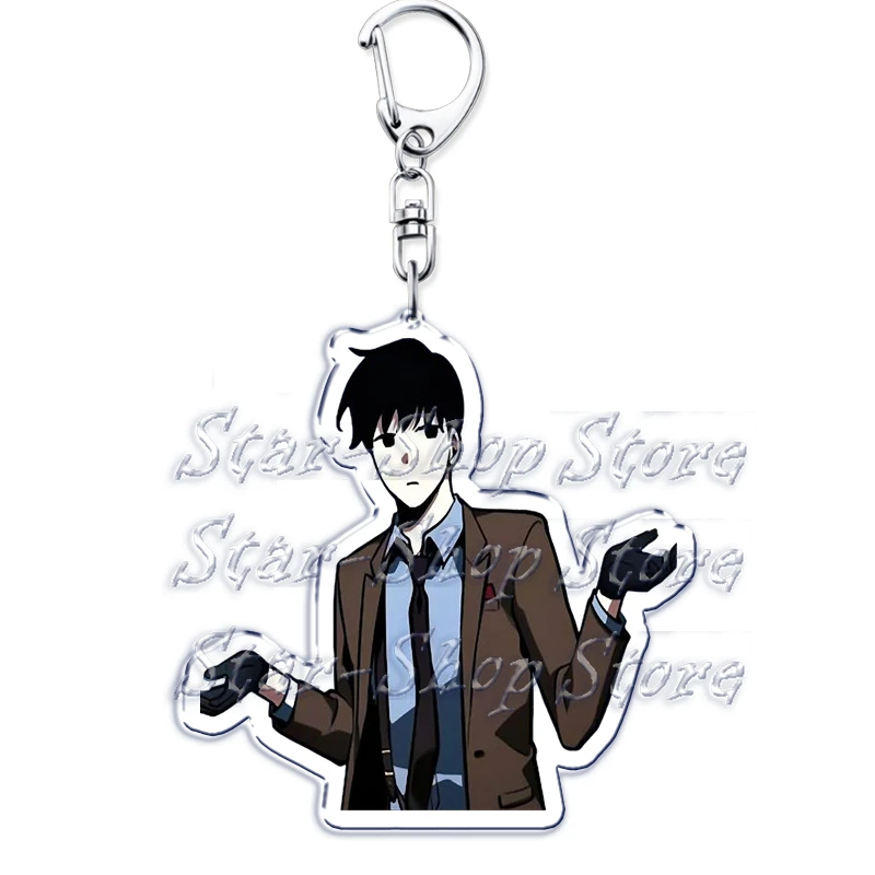 Omniscient Readers Chibi Keychains for Accessories Bag Kim Dokja Yoo Joonghyuk Han Sooyoung Keyring Jewelry Friends Fans Gifts