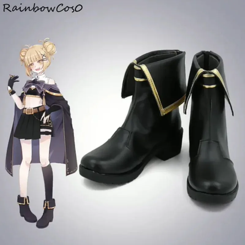

Toga Himiko Обувь для косплея Сапоги Игра Аниме Хэллоуин Рождество RainbowCos0 W4888