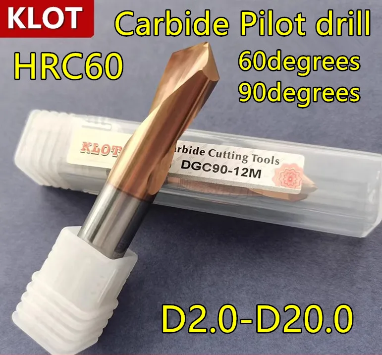 foret-pilote-en-carbure-d20-d200-klot-hrc60-60-90-degres-applications-acier-inoxydable-acier-a-outils-acier-allie-fonte-etc