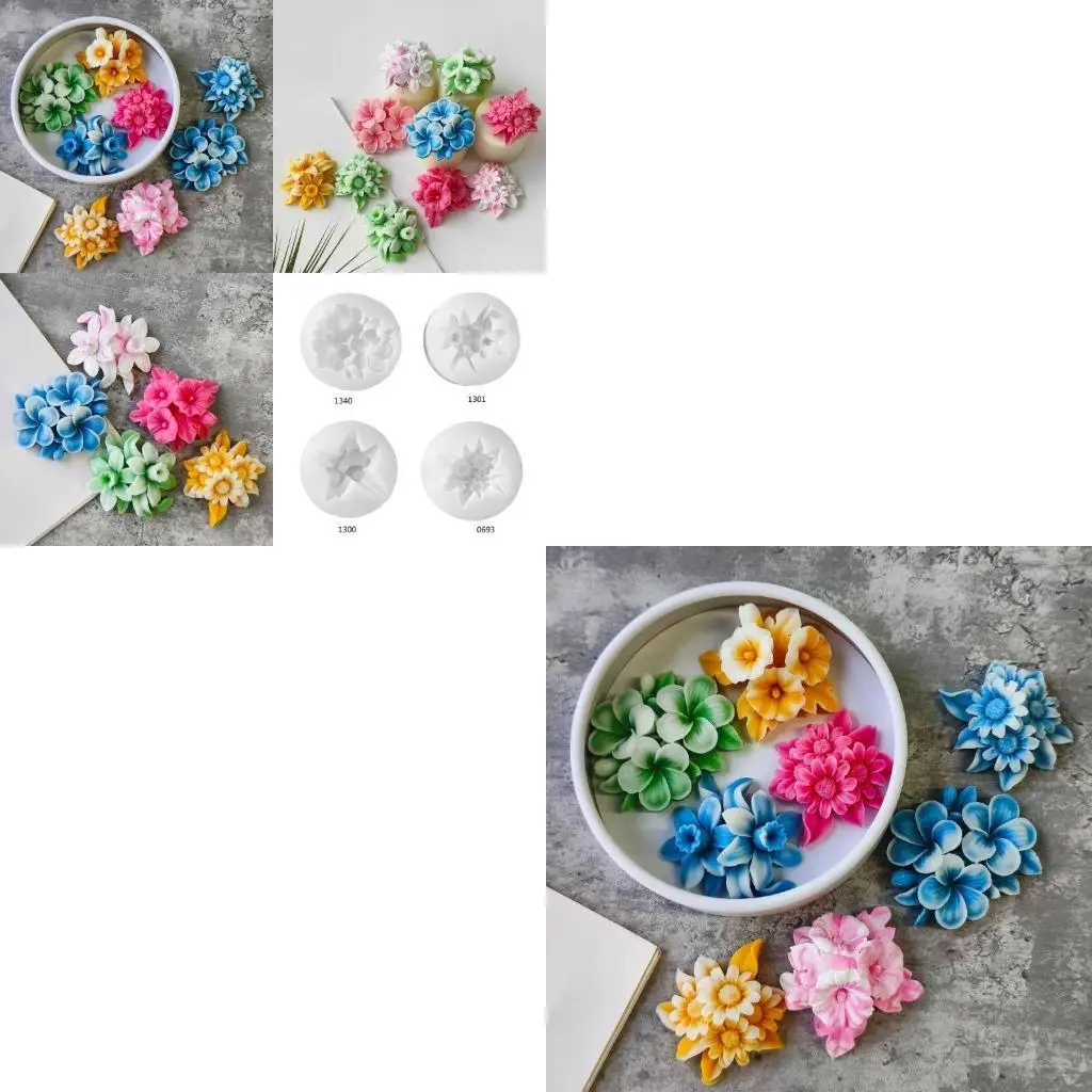 

Flexible Silicone Mold For Handmade Flower Perfect For Home Decorations