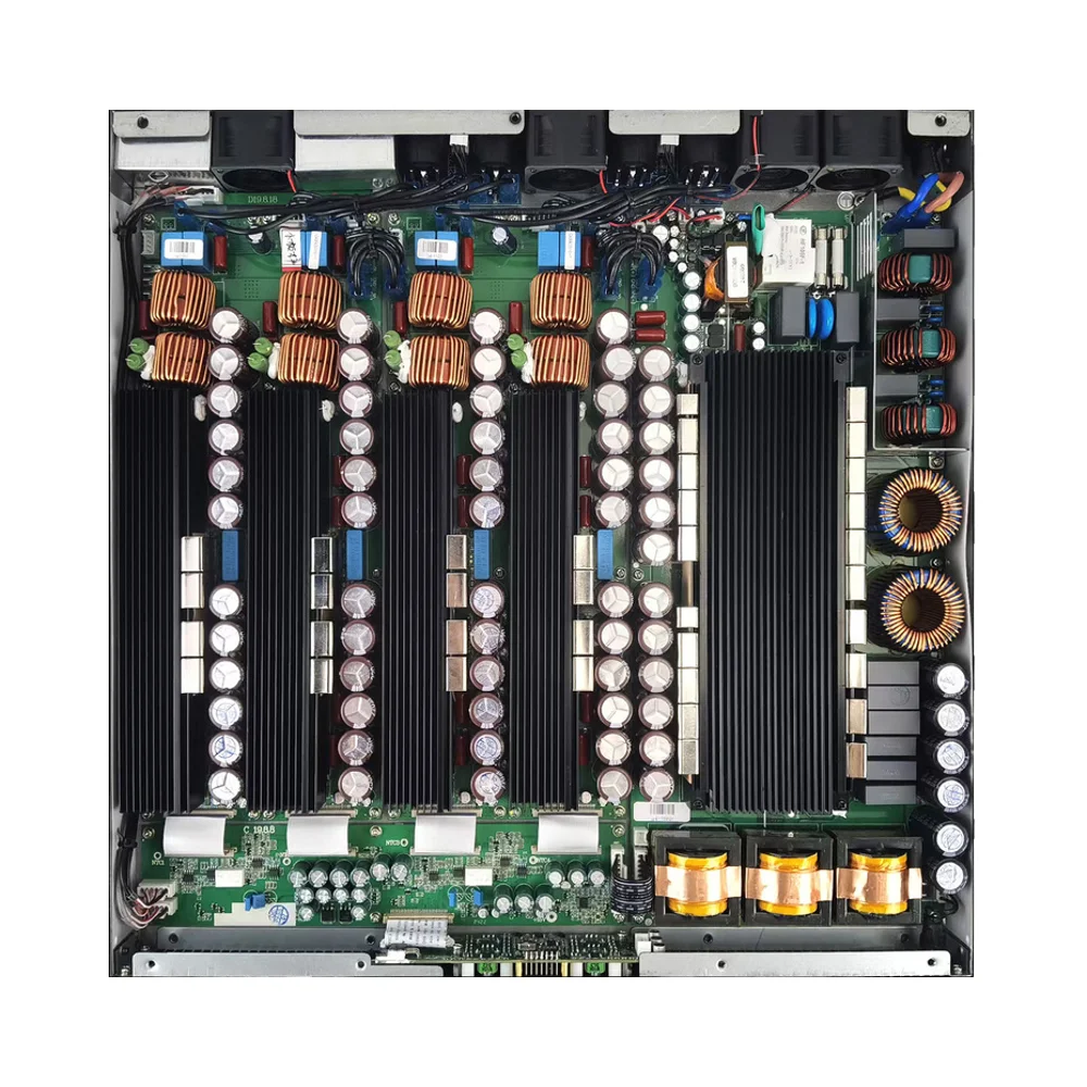 Top Sales 1U 3500 Watts 4 Channel Speaker Amplifier Wide Voltage Metal Shell for Line Arrays Subwoofers