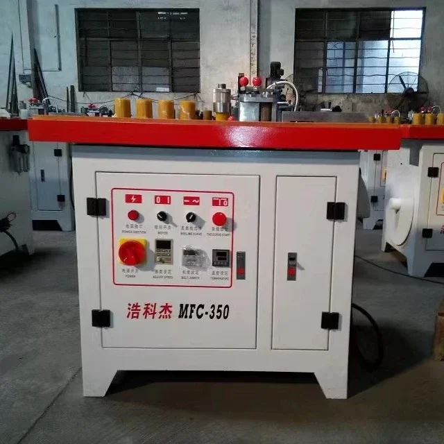 

Woodworking equipment Automatic Edge Bander Machine Small Automatic Straight edge banding machine For Furniture