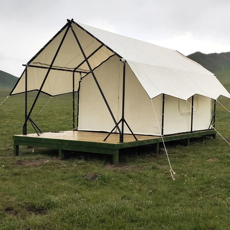 High Quality Resort Hotel Outdoor Tent Waterproof and Moisture-proof Luxury Safari Tent