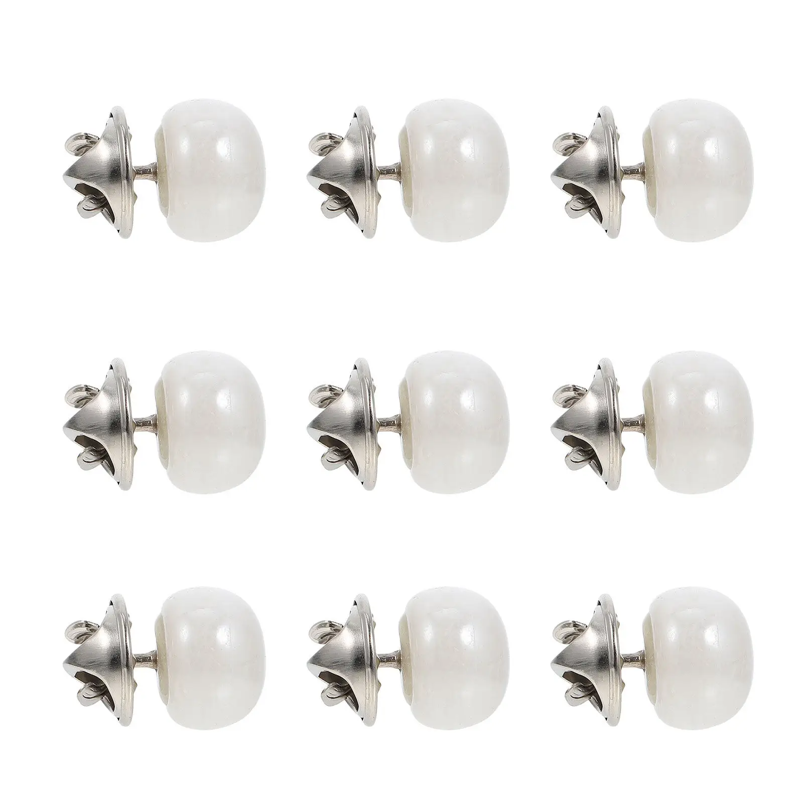 10 boutons-pression invisibles pour col, broches anti-éblouissement, boucles de sécurité, décorations vestimentaires, accessoires de couture