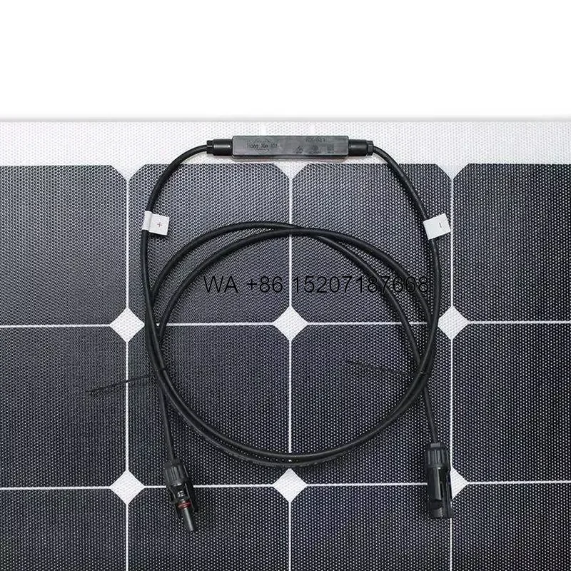 Wmwmnu for AHONY eGo 150W Flexible Mono Solar Panel 25.8% High Efficiency PV System CE ROHS Certified for Boat RV Factory