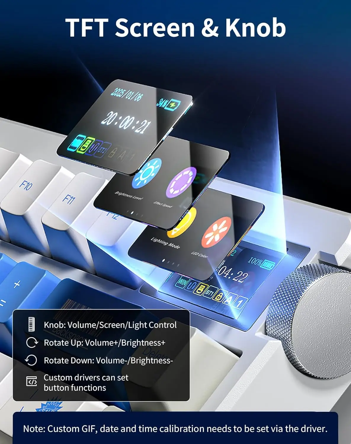 Aula NOVA75 75% Gasket Tri-Mode Keyboard 1.14