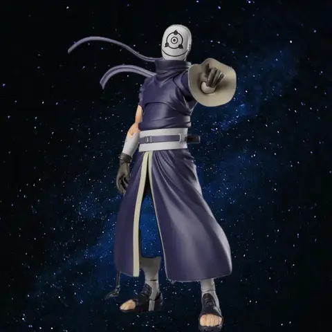 SHF Naruto Uchiha Obito Ledad Actionfigur Modellleksaker 6 best sales obitofigur - №6