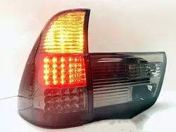 eOsuns led rear light reverse brake turn signal assembly for BMW X5 E53