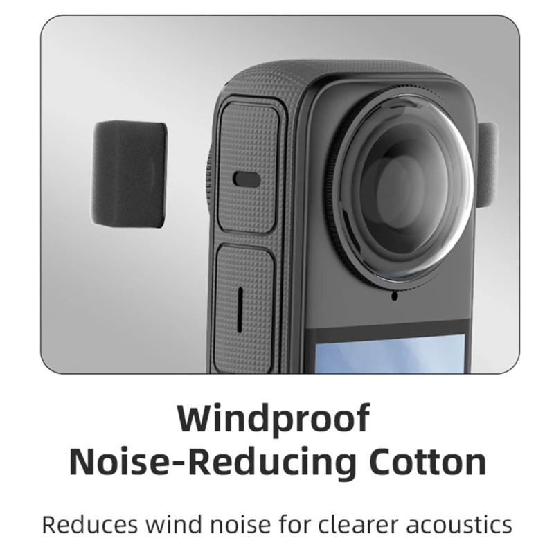 Esponja profesional a prueba viento, micrófono cámara reductor ruido, parabrisas para cámara filmación