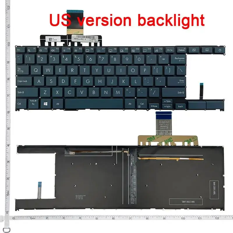 

NEW US Keyboard For Asus Zenbook duo X2 Duo UX481 UX4000 UX482/F/FL EA UX4100E/EA UX482EA UX8402ZE Laptop Backlit