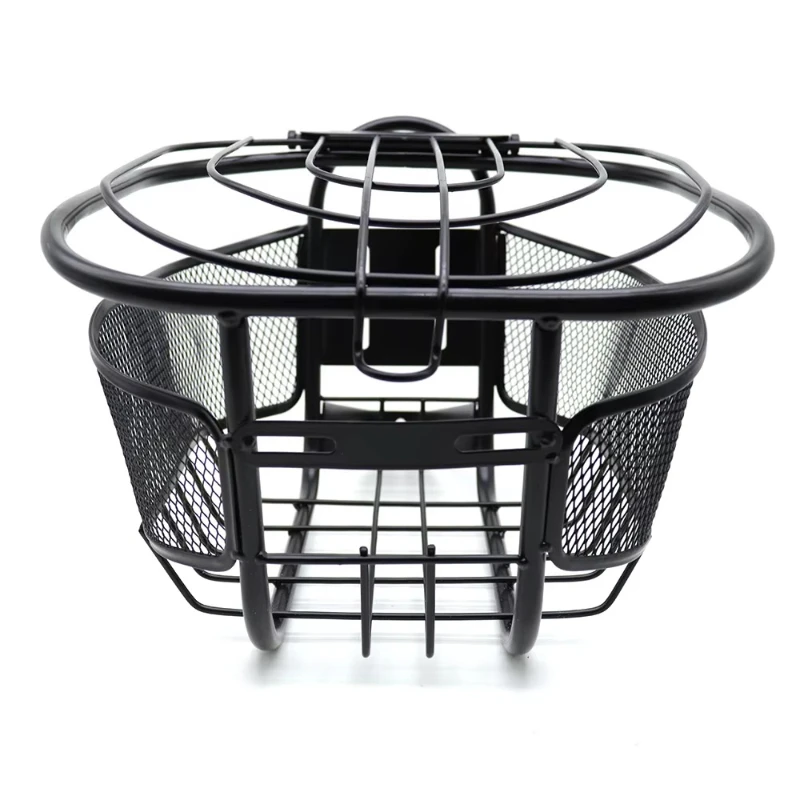 

Factory Direct Wholesale Wicker Bicycle Front Folding Basket Other Bicycle Accessories