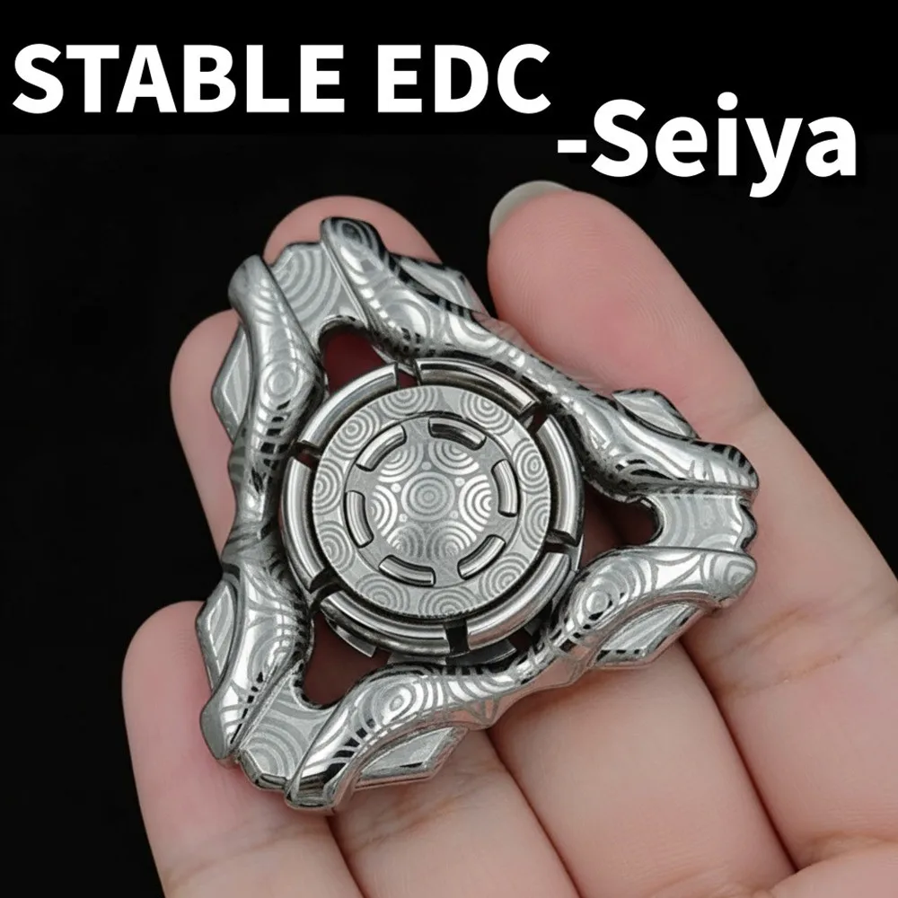 

STABLE EDC Seiya Fidget Spinner игрушки для взрослых игрушка для снятия стресса офисные настольные аксессуары трехлезвийные спиннеры