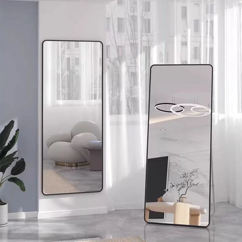 Rectangle Wall Mirror Living Room Women Men Luxurybedroom Mirror Shower Large Long Espelho Grande Para Quarto Bedroom Decor