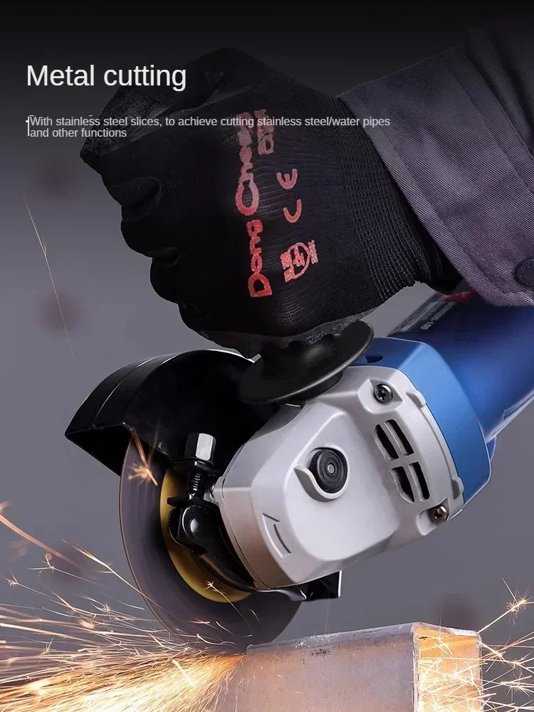 220V Professional Electric Angle Grinder for Grinding, Polishing and Cutting Power Tools