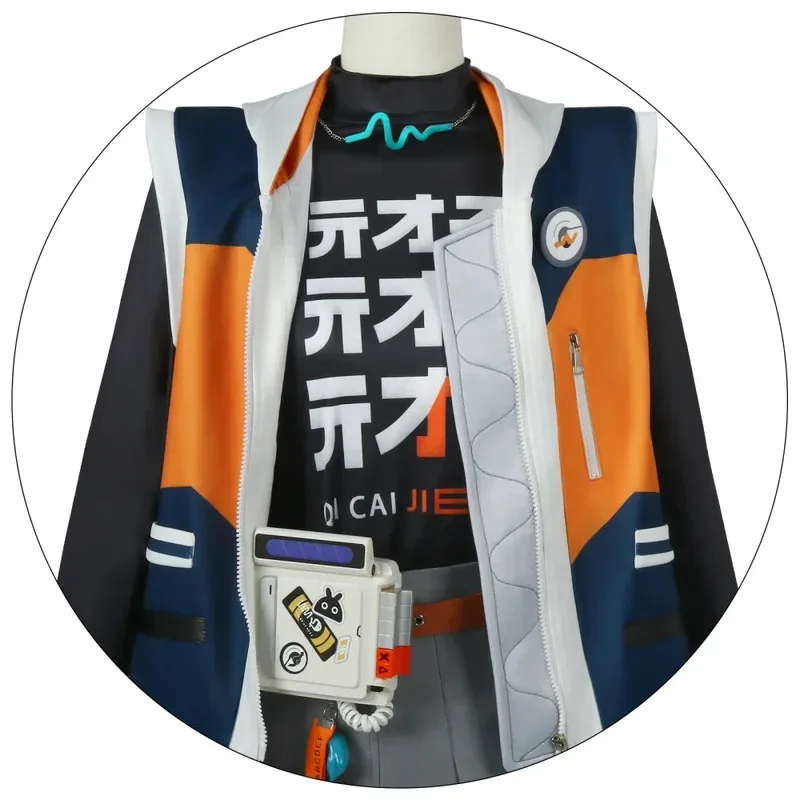 Zzz Zenless Zone Zero Cosplay Costume Women Man Uniform Outfit Belle Cos Wig Halloween Costumes sf/1