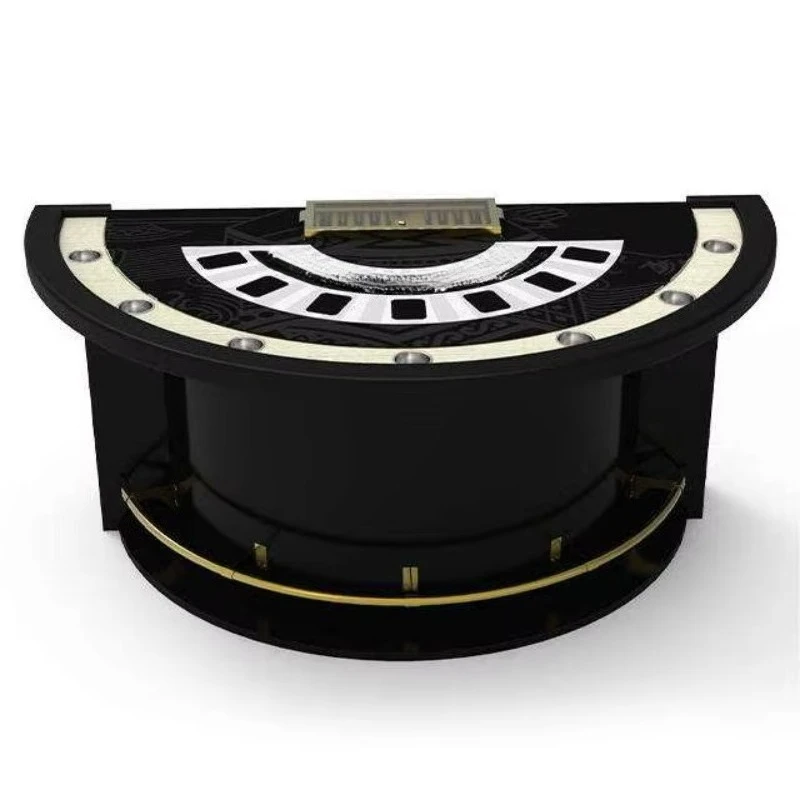 BBY New Style Wooden Table with 20 Inch Roulette Wheel Table Fireproof Leather Casino Table Suit for Roulette Wheel Game