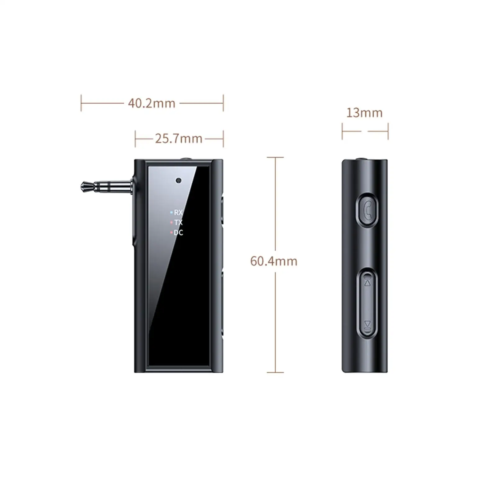 Bluetooth 5.1 Transmitter and Receiver 2 in 1 Low Latency 3.5mm Bluetooth