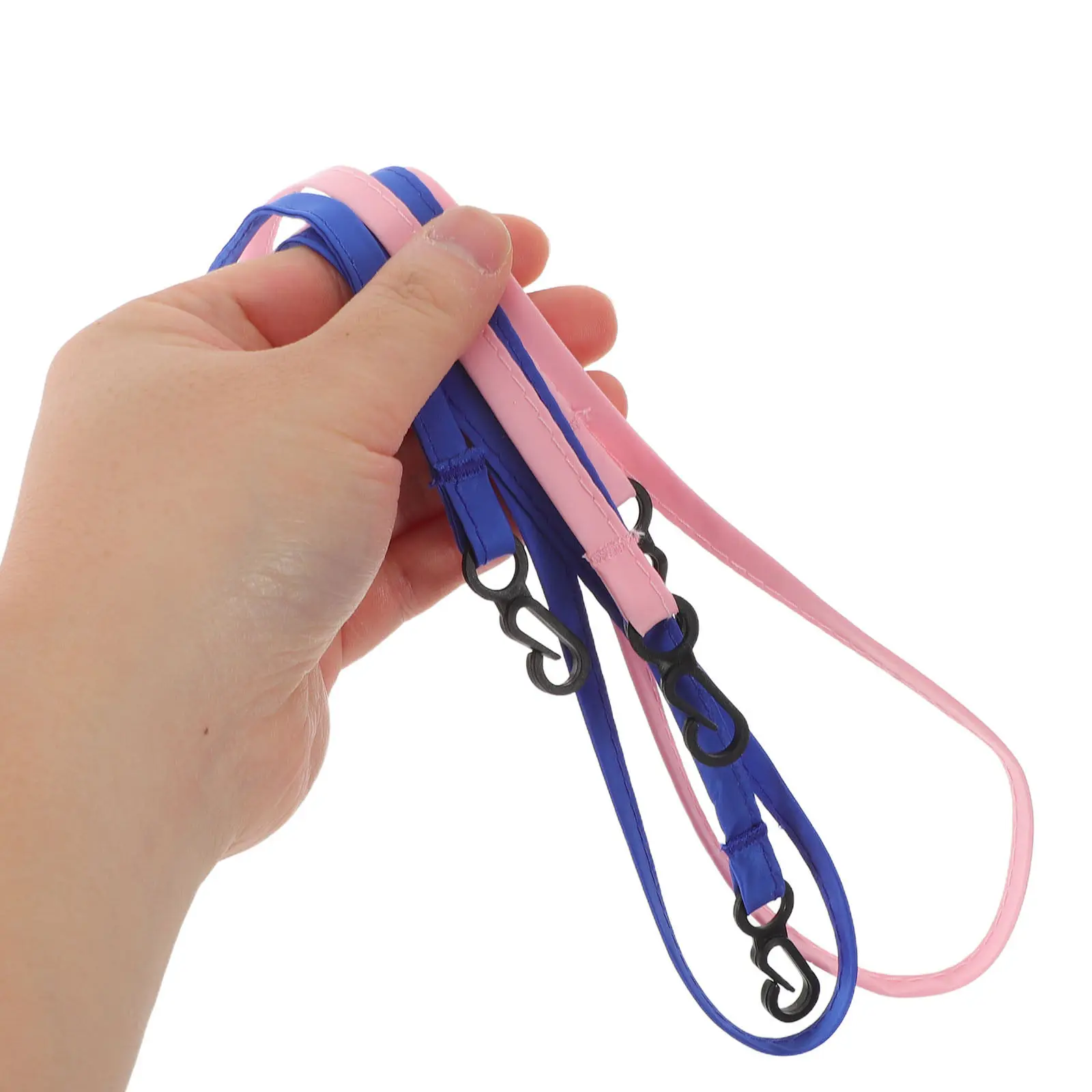 

Комплект из 4 шт. детских фиксаторов для перчаток: регулируемые ремешки-держатели для лыжных перчаток, розовые и синие, для зимнего использования на улице