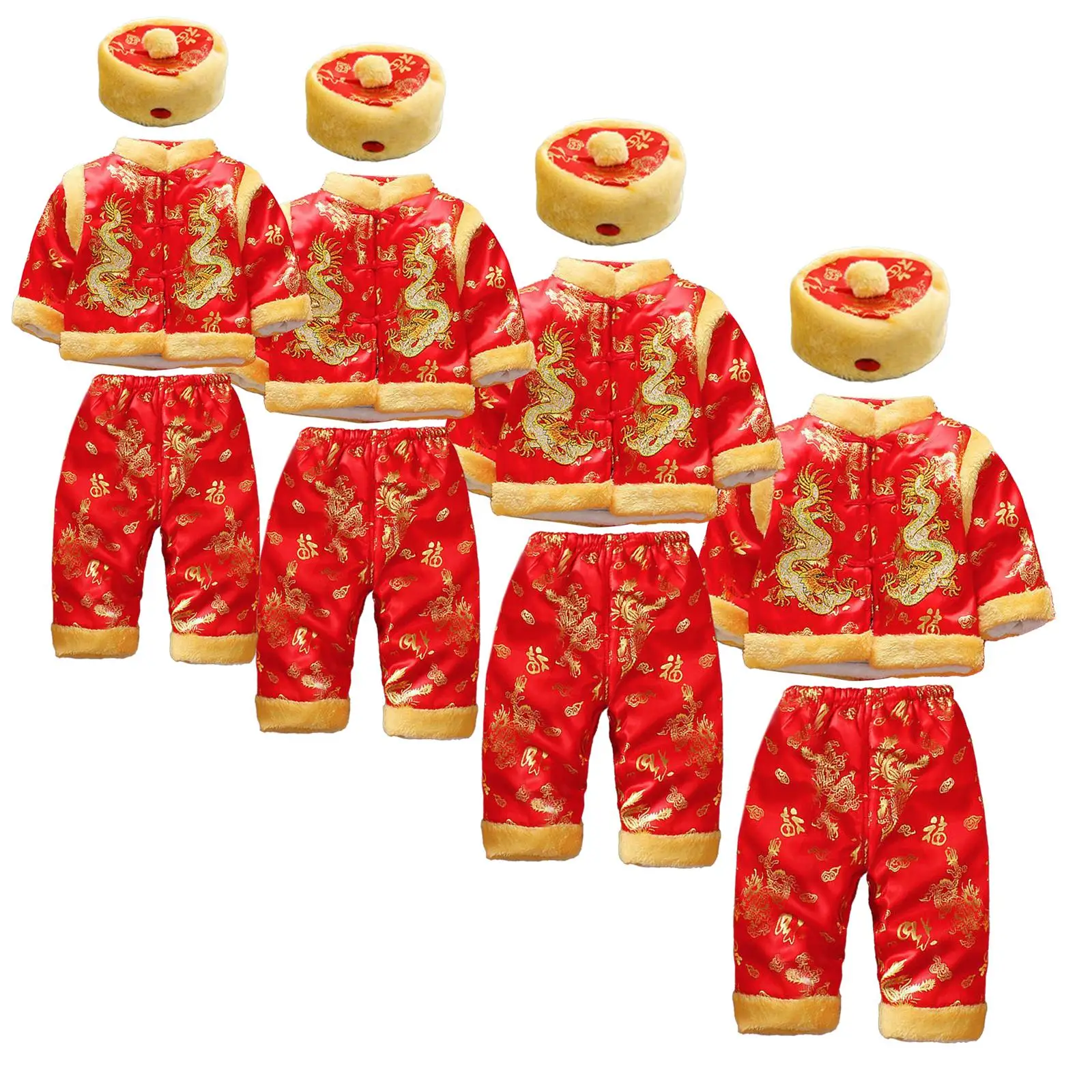 Newborn Infant Bodysuit for Moon Festival Christmas Full-month Celebration