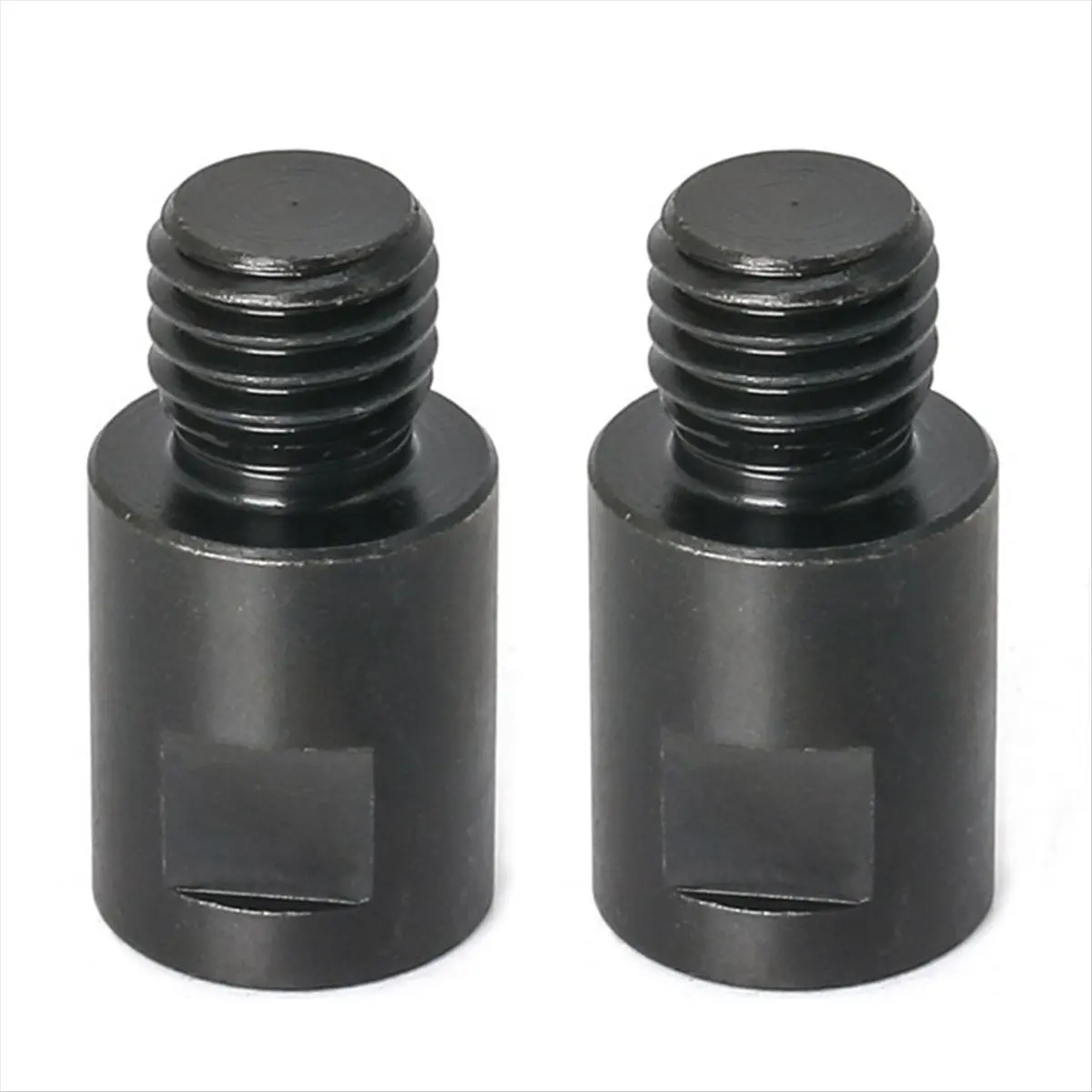 A75K 2Pcs M14 to 5/8 Inch-11 Adapter Angle Grinder Thread Converter Adapter Shaft Connector for Core Drill Bits