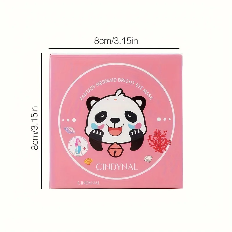 60 قطعة (30 زوجًا) من أقنعة العين المرطبة، تغذي وترطيب البشرة حول العينين، مما يجعل البشرة حول العينين ناعمة وناعمة، أقنعة عين رائعة، تصميم مزدوج اللون