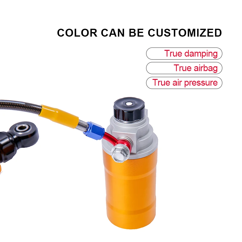 Mono Shock Absorber For Motorcycle Damping Adjustable Moveable Oil Hose Hydraulic Shock Absorber
