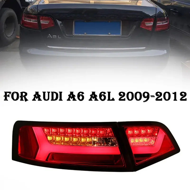 

Car Lights Tail Lamp for Audi A6 LED Tail Light 2009 2010 2011 2012 A6L Rear Fog Brake Turn Signal Automotive Accessories