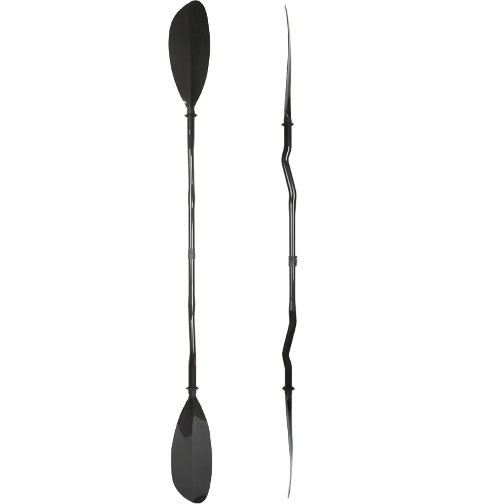 

202-212 cm Carbon Fiber Professional Crank Double Section Fishing Boat Canoe Kayak Paddle with Storage Bag